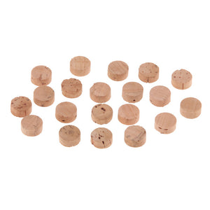 20 Pieces Trombone Water Key WaterKey Spit Valve Cork Pad Brass Instruments for Many Brands